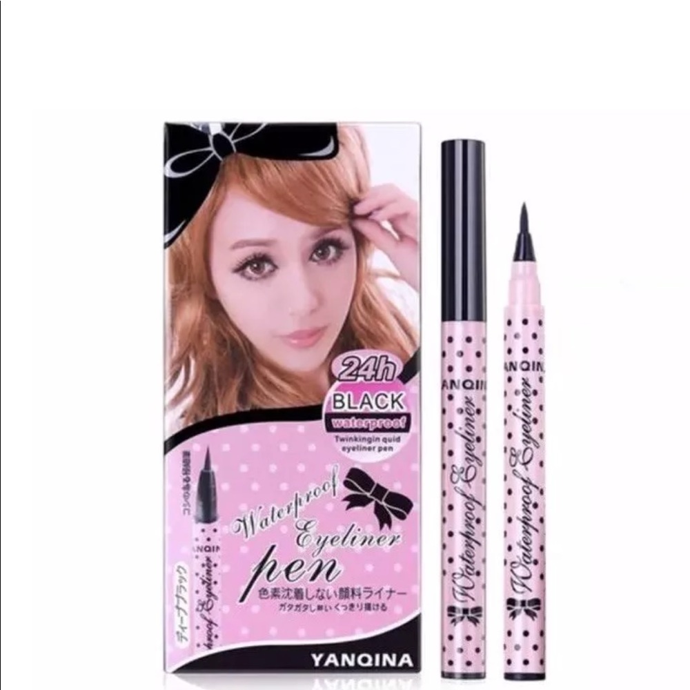 24HLong Lasting Black LiquidEyelinerPen Waterproof